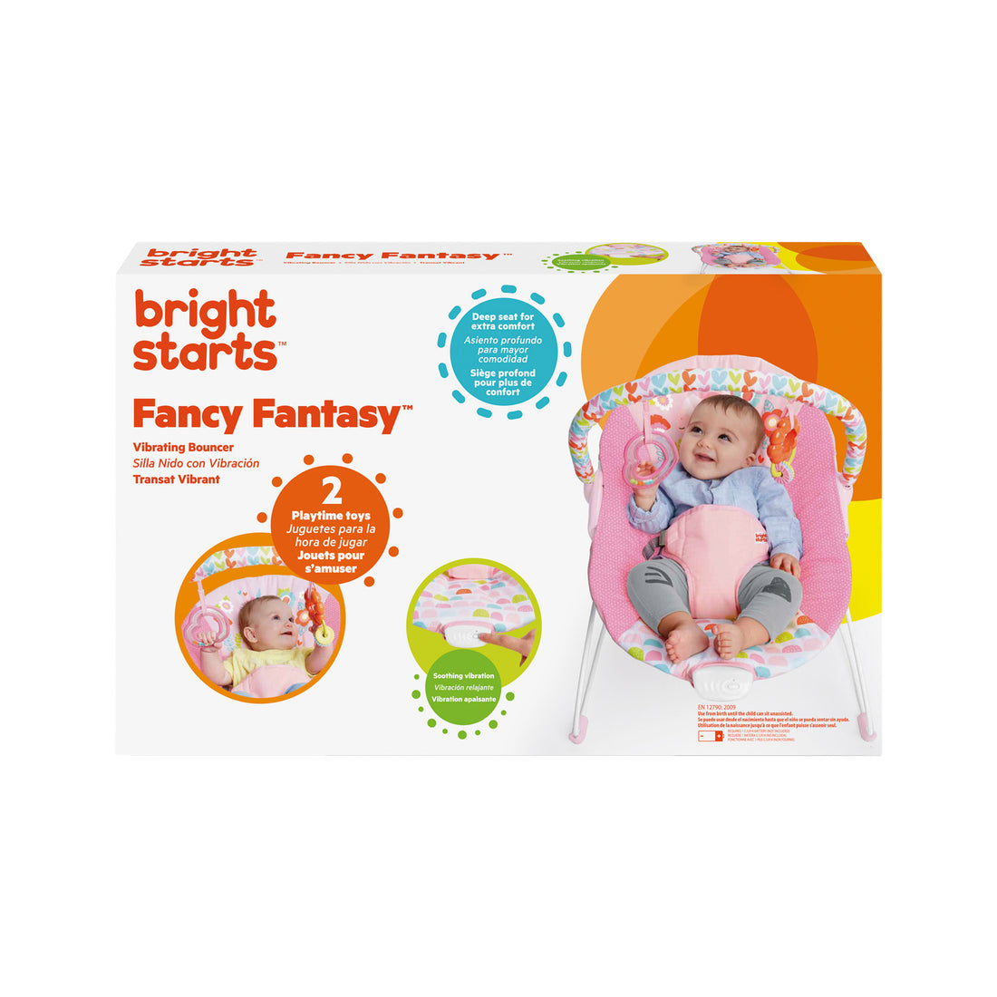 silla mecedora para bebe electrica con sistema de vibración bright starts 12205 