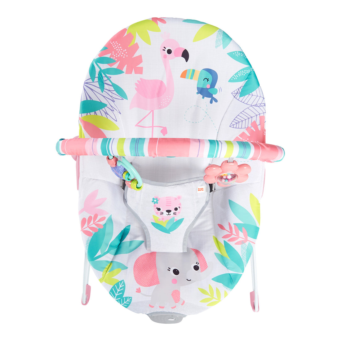 silla mecedora para bebe electrica con sistema de vibración bright starts 12228