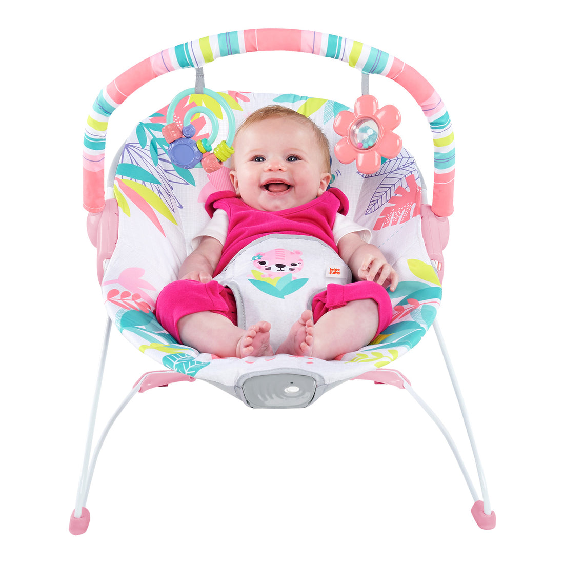 silla mecedora para bebe electrica con sistema de vibración bright starts 12228