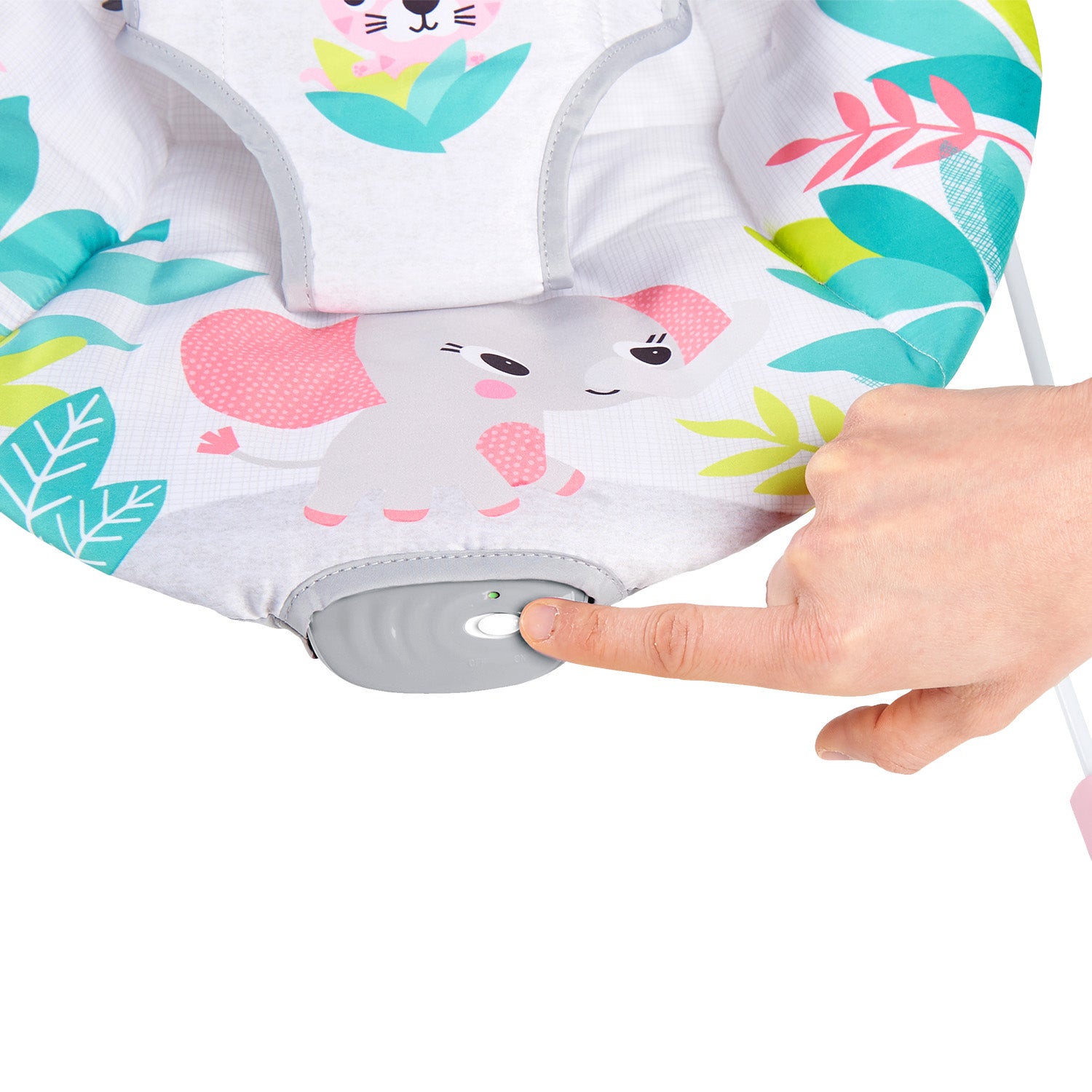 silla mecedora para bebe electrica con sistema de vibración bright starts 12228