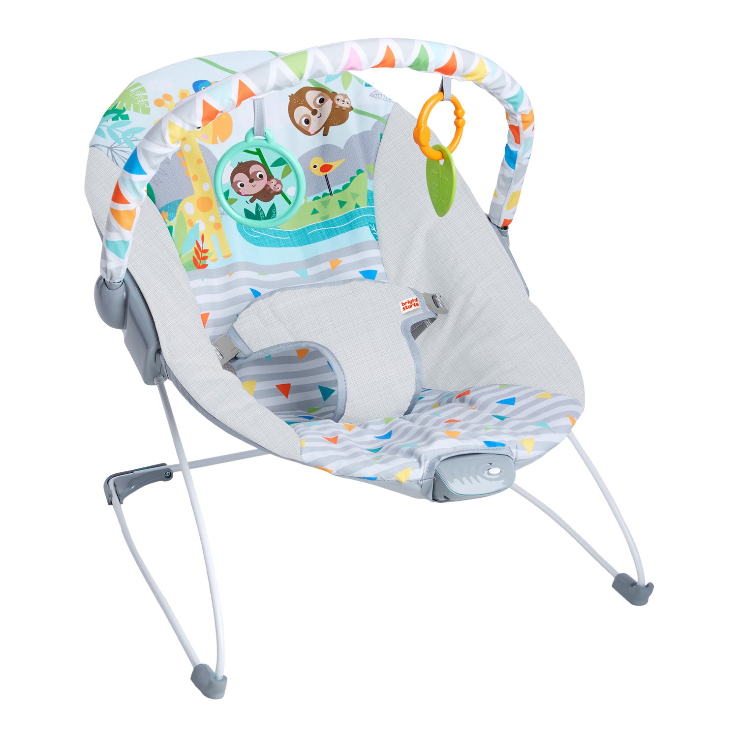 silla mecedora para bebe electrica con sistema de vibración bright starts 12204