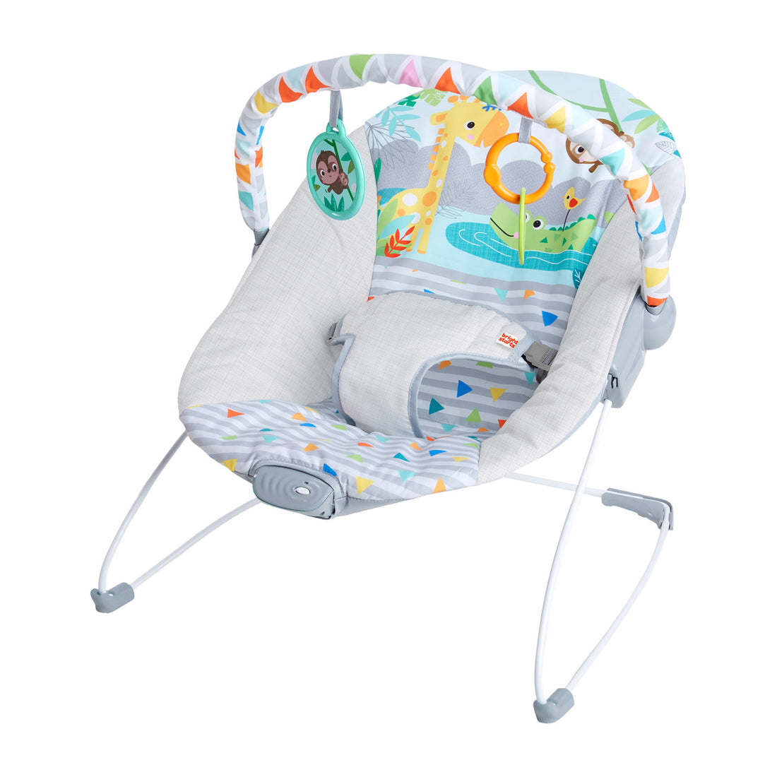 silla mecedora para bebe electrica con sistema de vibración bright starts 12204