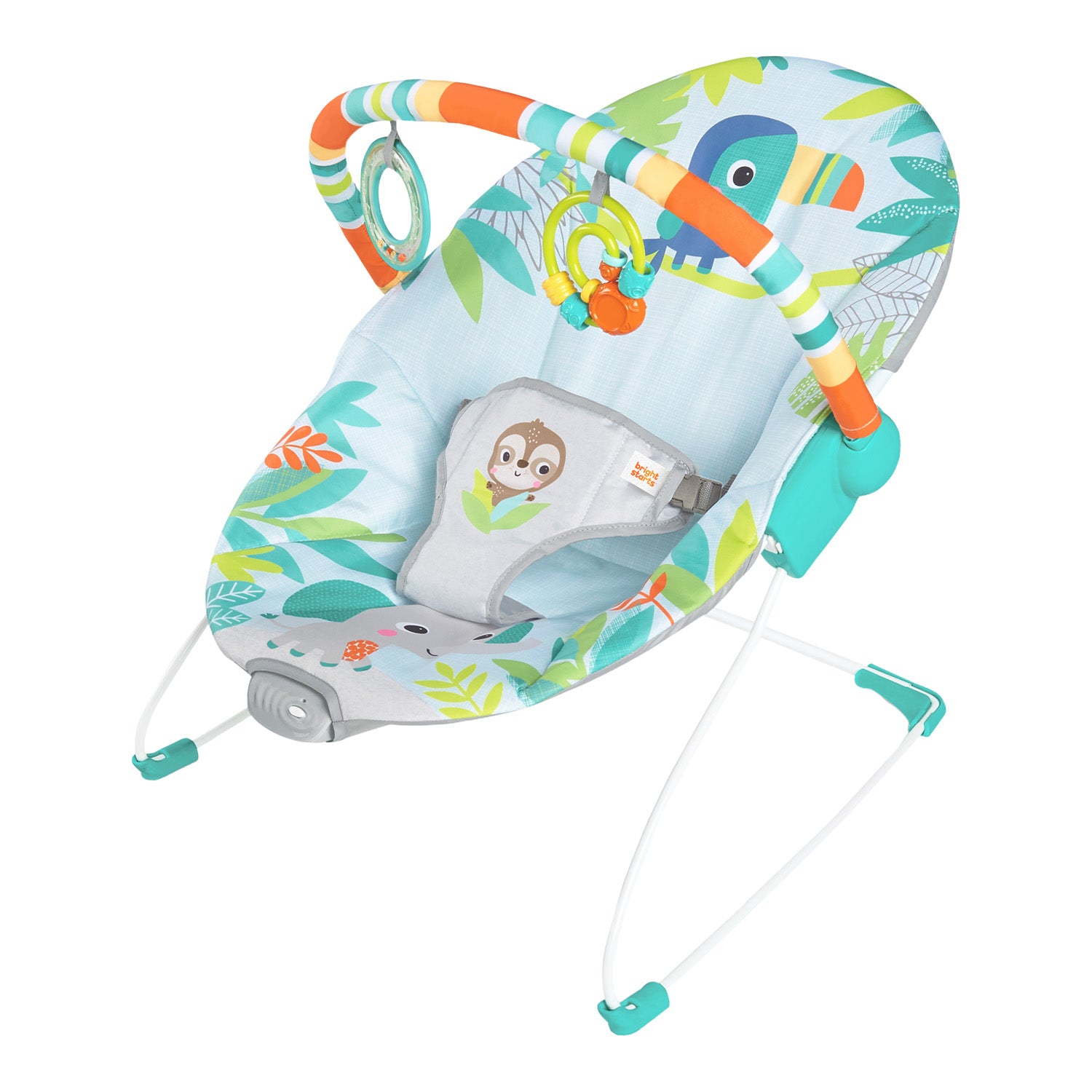 silla mecedora para bebe electrica con sistema de vibración bright starts 12227