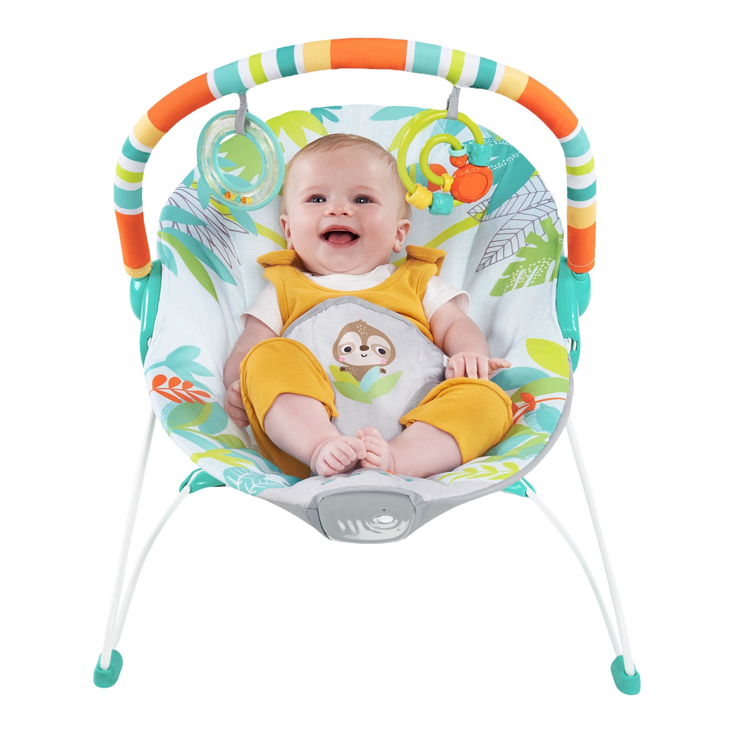 silla mecedora para bebe electrica con sistema de vibración bright starts 12227