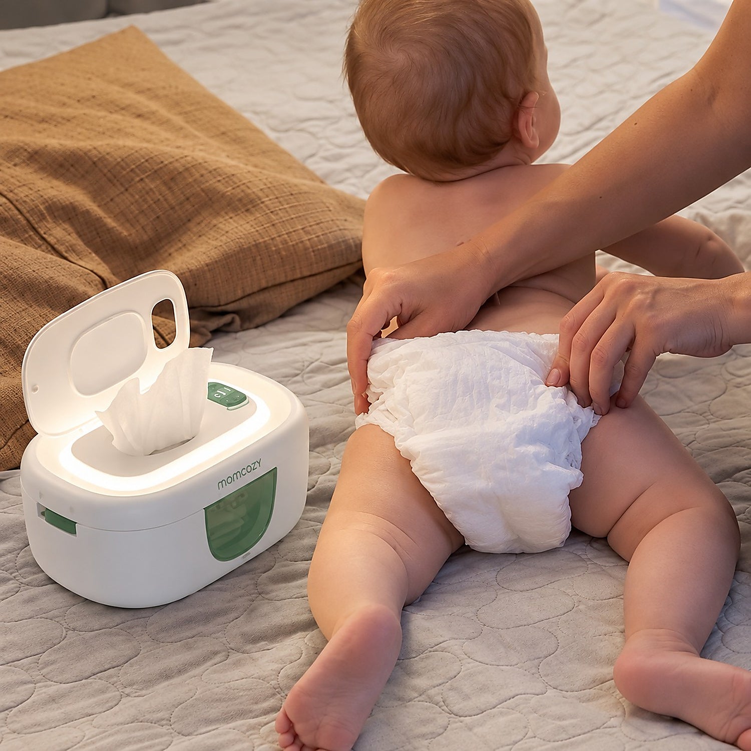 Calentador de Toallitas para bebé Momcozy