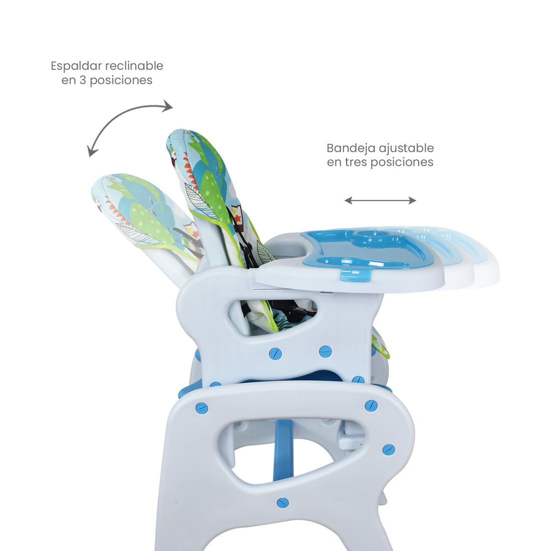Silla de comer para bb PCM 10 blue ember
