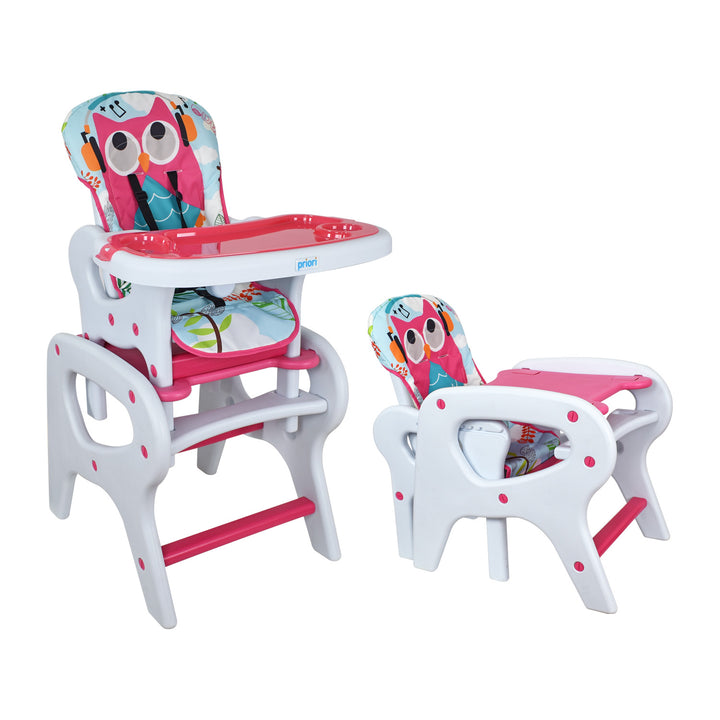 Silla de comer para bb PCM 10 pink odell