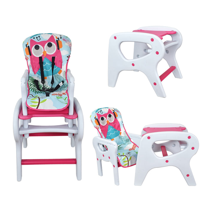 Silla de comer para bb PCM 10 pink odell