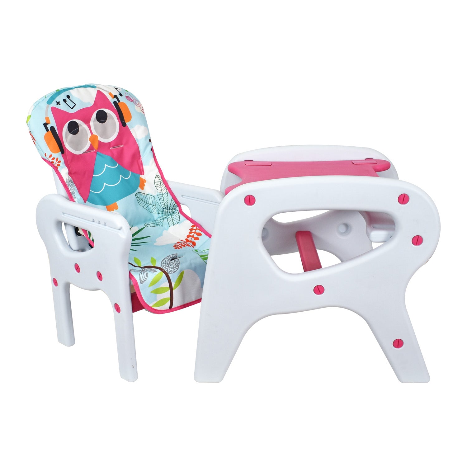 Silla de comer para bb PCM 10 pink odell