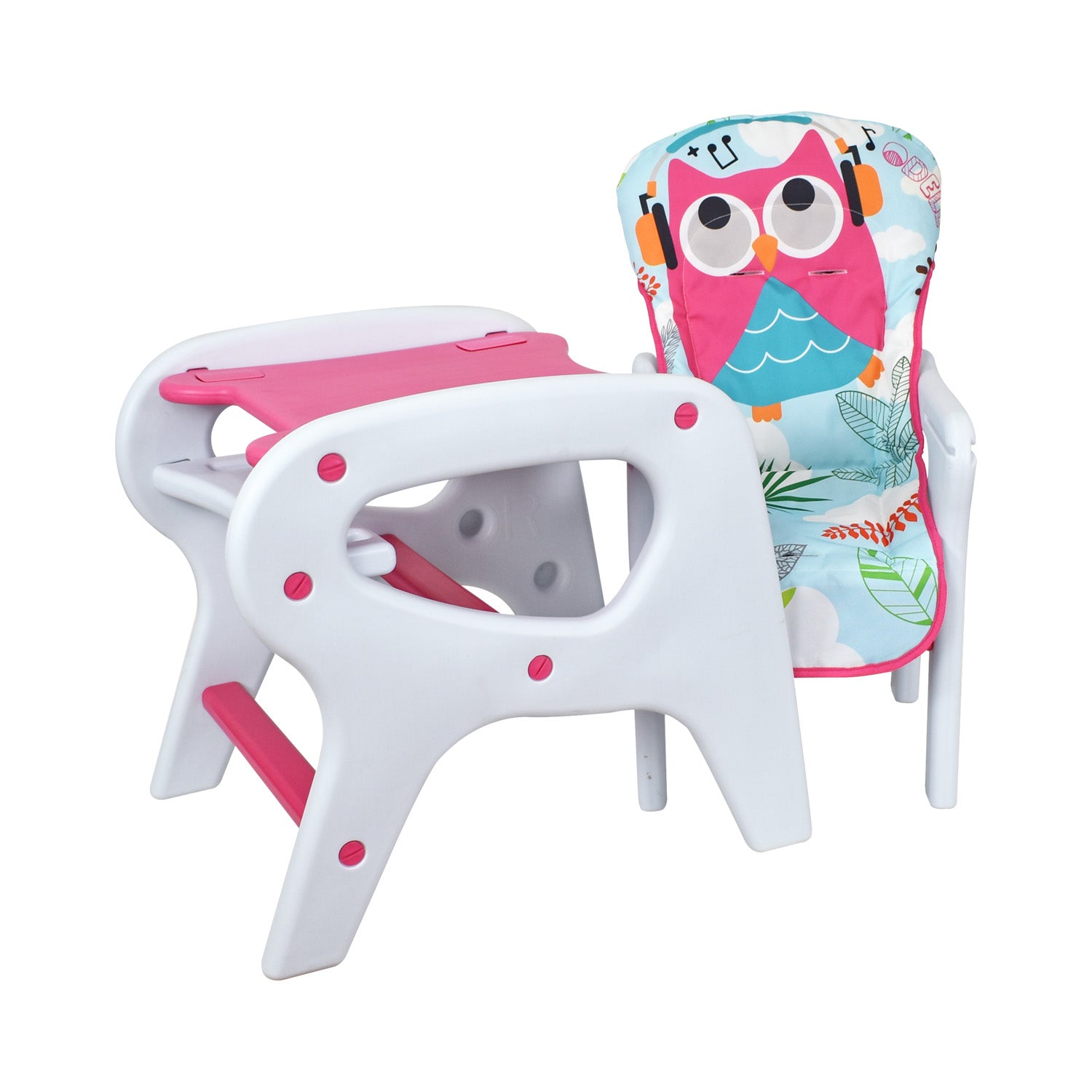 Silla de comer para bb PCM 10 pink odell