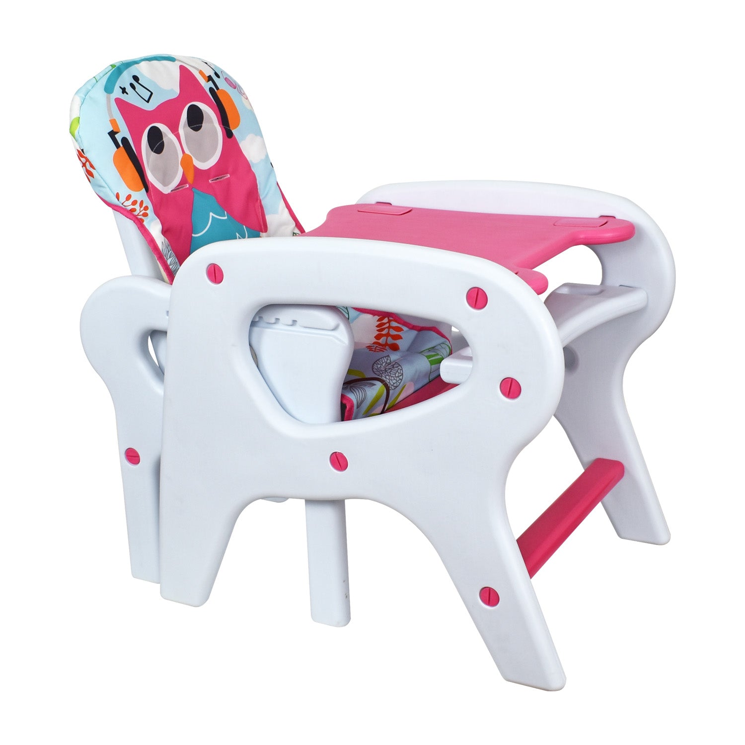 Silla de comer para bb PCM 10 pink odell
