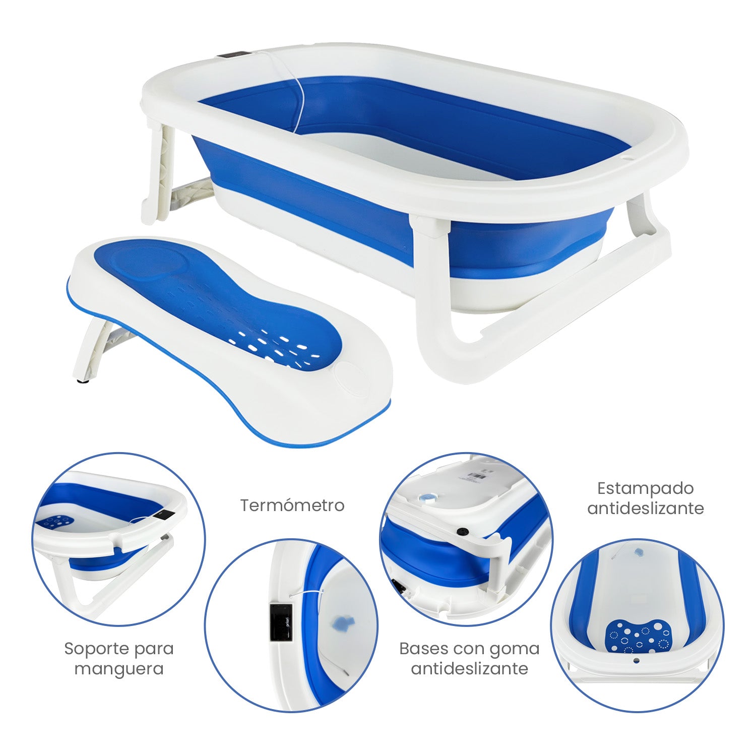 tina de baño para bebe priori splash