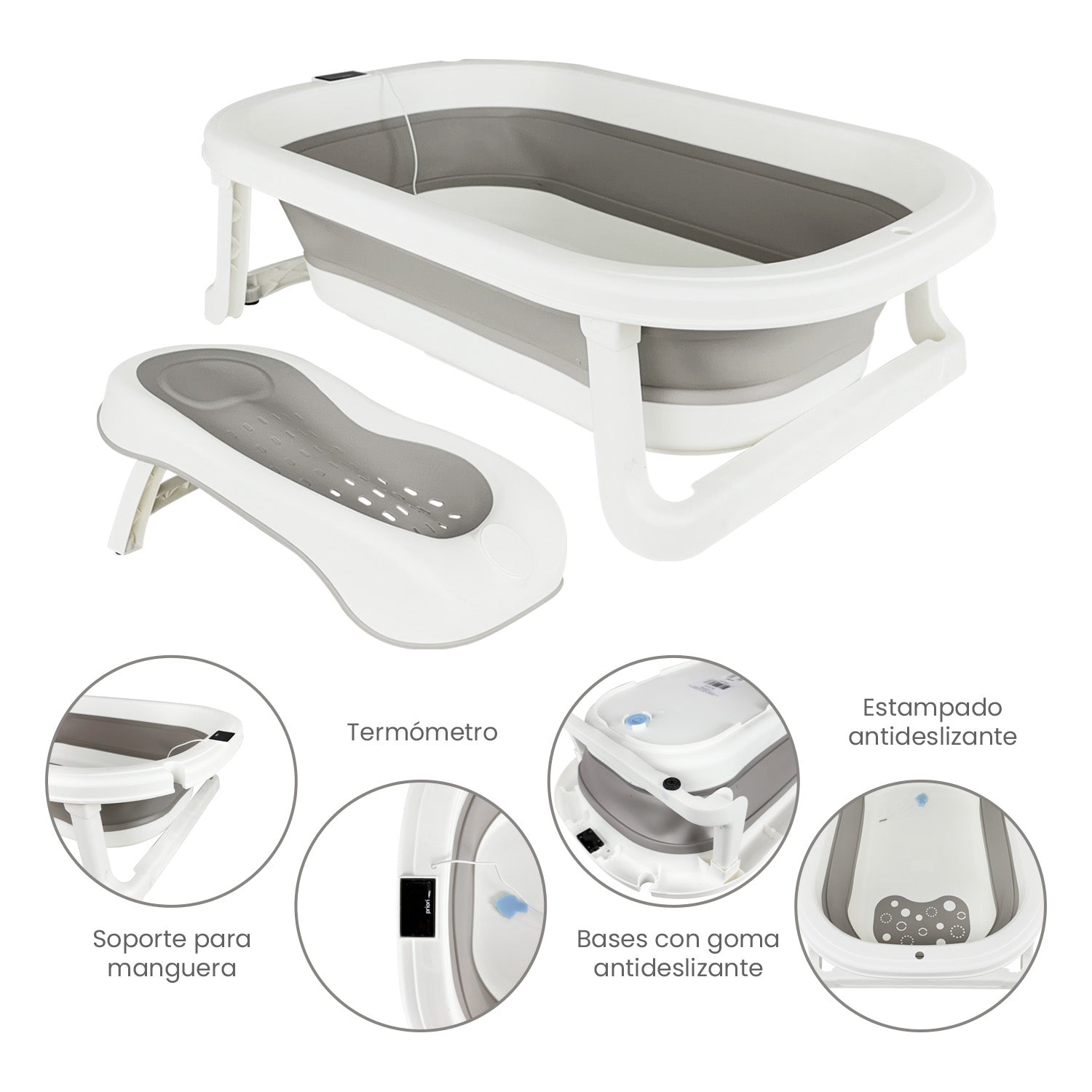 tina de baño para bebe priori splash 