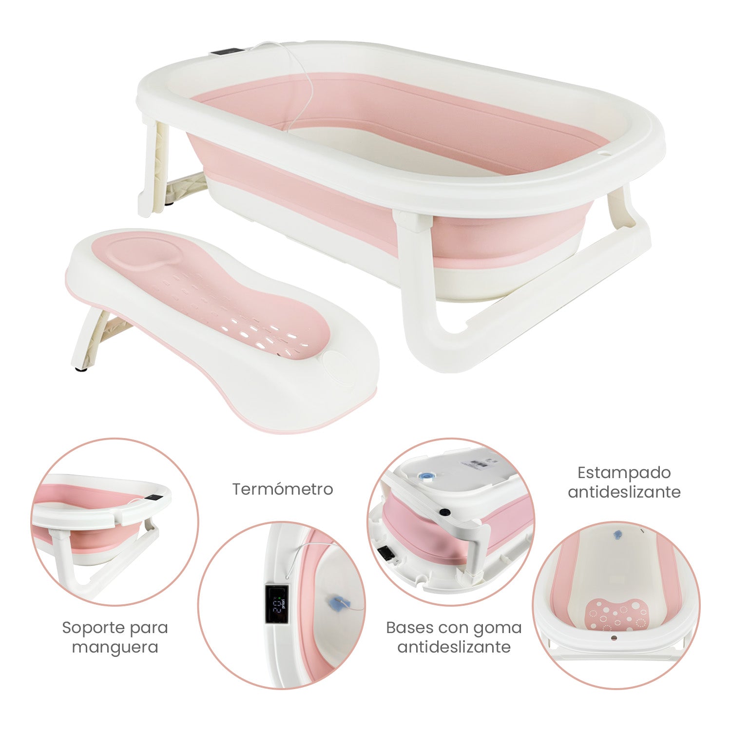 tina de baño para bebe priori splash 