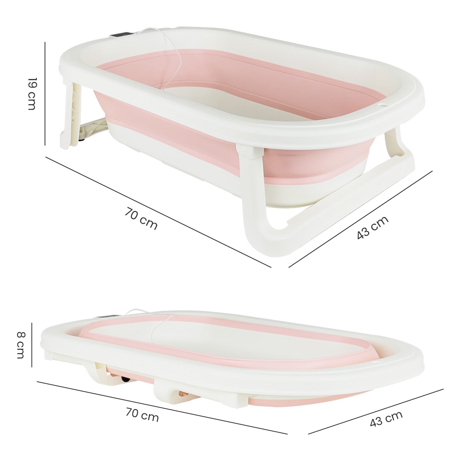 tina de baño para bebe priori splash